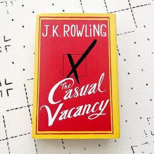 Casual Vacancy by J.K. Rowling hardcover book